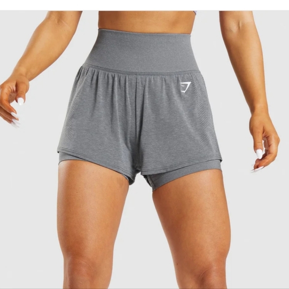 Gymshark Pants - Gymshark Vital Seamless 2 In 1 Shorts